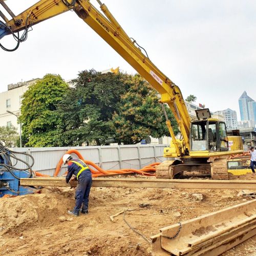 Dự án hầm chui Lê Văn Lương - Vành đai 3 - Khối lượng: 684 + 408 + 60 md