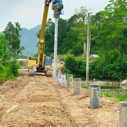 Dự án tường bao nhà máy xi măng Thành Thắng - Ninh Bình